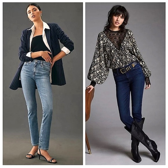 AG Jeans The Stevie Slim Straight Jeans - Women’s Size 25 - Picture 1 of 12